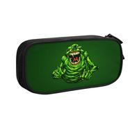 YINGD The Real Ghostbusters - Estuche con estampado geométrico moderno, compartimentos con cremallera de doble capa para estudiantes y profesionales