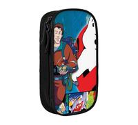 YINGD The Real Ghostbusters - Estuche para dueños de mascotas, bolsa duradera con cremallera para golosinas, bolígrafos, bolsas de basura (fácil de limpiar), multicolor, Estilo europeo y americano
