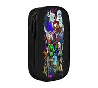 YINGD The Real Ghostbusters - Estuche para lápices para niños y adultos, poliéster duradero con 5 soportes para bolígrafos y organizador de malla (lavable)