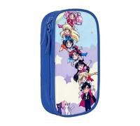 YINGD Twilight Saga - Estuche para lápices de alta capacidad, bonito estuche para bolígrafos, organizador de reglas, para escuela, niñas y niños, Black, 21x10.5x5cm, Organizador de bolsas