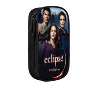 YINGD Twilight Saga - Estuche para lápices de alta capacidad, bonito estuche para bolígrafos, organizador de reglas, para escuela, niñas y niños, Black, 21x10.5x5cm, Organizador de bolsas