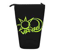 YINGD Valentino Rossi - Estuche extensible con diseño de cacahuetes retráctil, bonito estuche de gran capacidad para niños, niñas, artículos de papelería, ligero, para la escuela, la oficina f61