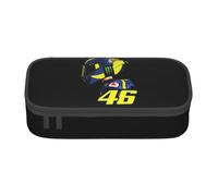 YINGD Valentino Rossi - Estuche para lápices, diseño de anime, de gran capacidad, para escuela, unisex, rr5t122, Black, 21x10.5x5cm, Organizador de bolsas