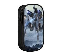 YINGD War of The Robots - Estuche interior a prueba de fugas, funda de tela Oxford con cremallera para bolígrafos de tinta, pintalabios, objetos pequeños, multicolor, Estilo europeo y americano, retro