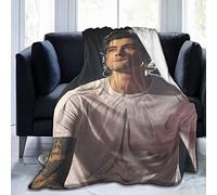 YINGD Zayn Malik - Manta (3 tamaños), cálida, ligera y acogedora, manta de franela súper suave y cómoda, manta de forro polar, microfibra antibolitas, Bl 125 cm x 100 cm