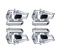 YINGhhh Accesorios para juegos de 1 par/2 pares de botones móviles de palanca de mando para teléfono, aeronaves, aleación ABS, accesorios