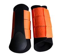 YINGhhh Equine Sports - Protectores de piernas con 4 tamaños para patas de caballo, ajustables, protectores de armadura