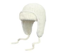 YINGhhh Gorro de trampero con aislamiento térmico, a prueba de viento, forro de felpa, para invierno, al aire libre, para senderismo, deportes de nieve, hombres y mujeres, unisex, blanco, Talla única