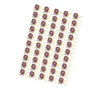 YINGhhh Juego de 50 cajas de caramelos Eid con forma de libro, 5 x 3.5 x 1.5 pulgadas, bolsas de papel para galletas, dulces, festivales, fiestas, suministros de oficina, caja de intercambio