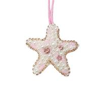 YINGhhh Llavero colorido de parches de tela de animales marinos, ligero y resistente al agua, accesorios decorativos para bolsos, llavero marino, a