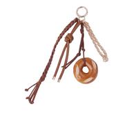 YINGhhh Soporte portátil de moda para bolso, accesorio práctico con cordón tejido, colgante para bolso de mano, adorno para mochila multiusos esencial diario, llavero, Q1872 1