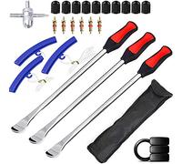 YINGJEE Juego de cucharas de neumáticos de 14.5 pulgadas para motocicleta, juego de cucharas para neumáticos de motocross, kit de herramientas profesionales para cambiar neumáticos con bolsa duradera,