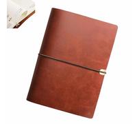 YINGLUOEU Cuaderno De Cuero Bloc De Notas Vintage Recargable A5 Diario De Viaje Para Escuelas Oficinas Conferencias Escribir Poesía