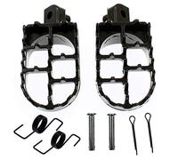 Yingshop Reposapiés negro compatible con Yamaha PW50 PW80 PW 50 80 BW80 1981-2015 DT50 RT100 RT180 T225S TT225T TTR110 TTR50E TTR90 TW200 WR200 WR200 WR225T TTR110 TTR50E TTR90 TW200 WR200 WR200