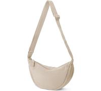 YingStar Bolso Bandolera Mujer Bolso Cruzado Hombre Bolso de Mano Movil Bolso Pequeño Mujer Nylon Bolso Pecho Hombre Verano Bolsos Cartera Bandolera Pequeña Bolsa Crossbody Bag Bolso Riñonera Beige
