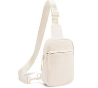 YingStar Bolso Pecho Mochila Bandolera Bolso Cruzado Pequeño Sling Bag Movil Verano Bolso de Hombro Mochila Cruzada Bolsa Pequeña Bandolera Bolso para Hombre Mujer Universidad Shopper Trabajo Beige