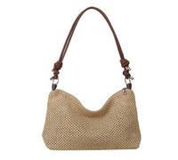 YingStar Bolso Rafia Mujer Verano Bolso Paja Playa Bolso Bandolera Mujer Bolsa Pequeña Sling Bag Bolsitos Movil Bolso Pequeño Mujer Bolso Hombro Verano Bolso de Mano Para Fiesta Boda Ceremonia Moda