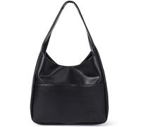 YingStar Piel Bolso Bandolera Mujer, Grande Bolsos para Universitarias Bolsa Tote Bag Mujer, Piel Bolsos Mano Hombro Universidad Shopper Bolso Negro