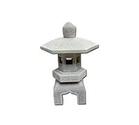 Yingtuwinh Adorno de jardín japonés para jardín, estatua decorativa al aire libre, adornos antiguos, regalo vintage para jardín, patio, terraza, porche, 50 cm (A 50 cm)