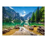 Yingxin34 Puzzle 3000 Piezas Adultos Rompecabezas Madera Montañas lejos del Lago Infantiles Adolescentes