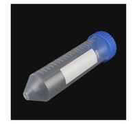 yingyingjia 10 tubos de centrífuga de 10/15/50 ml, tubo de ensayo, tapón de rosca, fondo cónico, vial de muestra, contenedor de laboratorio.(15ml)