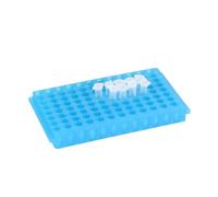 yingyingjia Gradilla de plástico for tubos de ensayo centrífugos de 96 orificios, doble cara, 0,5 ml/1,5 ml/2 ml, soporte for tubos de centrífuga, suministros de laboratorio, gradilla for tubos PCR