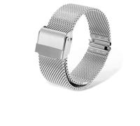 YingYou 10-24 mm Compatible con DW Watch Correa de malla de acero Compatible con Daniel Wellington Watch Band Metal Ultra-delgado Universal Pulsera de acero inoxidable(Silvery,10mm)