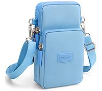 YINHEXI Bolsos cruzados pequeños para mujer, bolsos cruzados para teléfono celular, cartera de viaje, bolsa de hombro, Azul, Simplicidad