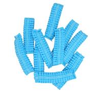 Yinhing 100 Piezas Fundas de Almohadillas Elásticas para Auriculares Fundas Sanitarias para Auriculares Compatibles con la Mayoría de los Cómodas para Sesiones de Escucha Ideal para Estudios y (Blue)