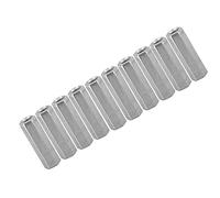 Yinhing 10pcs M8 Tuercas Hexagonales Sujetadores Roscados de Zinc Acero Carbono Resistencia de Alta Resistencia con 6 Lados para la Construcción Industrial Meraje Doméstico (M8*40)