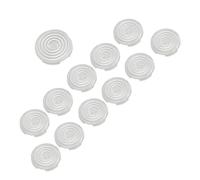 Yinhing 12 Cubiertas para Fightbox/compatibles con Kailh Cherry TTC Akko y Glorious Switches Cubiertas Mecánicas de 20,2 Mm y 25,3 Mm para Jugadores Profesionales (WHITE)
