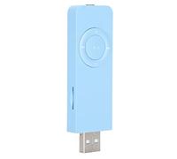 Yinhing 16 Bg Reproductor de MP3 Reproductor de MP3 de H de de 4 GB con Radio FM y Carga USB IPX8 Natación Buceo de Música con Clamp/Holder y Auricular (Blue)