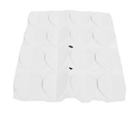 Yinhing 16 Pares Parches de Reparación de Suelas de Zapatos de Primera Calidad Parches de Reparación de Talones Desgastados Resistentes Al Desgaste Ideal para Usar Color Blanco Fácil Aplicación y