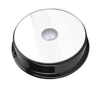 Yinhing 2 Base de Soporte de Luz LED, Pedestal de Pantalla Circular para Arte de Vidrio de Cristal 3D, Soporte de Base de Luz LED de 7 Colores, para Botella de Vidrio, Arte de Cristal,