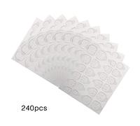 Yinhing 240 Cintas Adhesivas para Uñas, Pestañas Autoadhesivas para Uñas Postizas con 6 Tamaños, Fáciles de Quitar y Reutilizar, Adecuadas para Uso Profesional o Doméstico