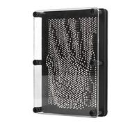 Yinhing 3D Pin Art Board Toy Metal Pin Art Toy para Niños Adultos Decoración del Hogar Marco de Plástico Genial