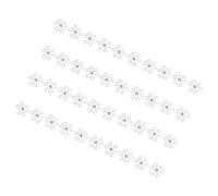 Yinhing 40 Unids 5 Mm Bandas Elásticas De Pesca De PVC Accesorios De Aparejos De Pesca De Carpa Transparentes para Aparejos De Cebo Configuración De Señuelos Y Aventuras De Al Aire (5 mm 40 Piezas