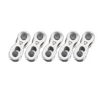 Yinhing 5 Pares de Conectores de Cadena de Liberación Rápida para Bicicleta de Servicio, Eslabones de Acero Premium para Cadenas de 8 y 10 Velocidades, Herramienta de Reparación Fácil de Instalar