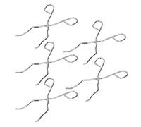 Yinhing 5 Uds Pinzas de Crisol Alicates de Abrazadera de Acero Inoxidable para Fundición de Metal Fusión de Oro Diseño de Agarre Antideslizante para Uso de Soldadura