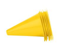 Yinhing 6 Conos de Entrenamiento de Fútbol de 18 Cm, Barreras de Fútbol, marcadores de Plástico para Práctica Deportiva, Ideales para Ejercicios y Desarrollo de Habilidades para Entrenadores y