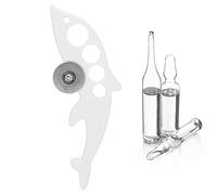 Yinhing Abrebotellas en Forma de Ampolla con Forma de, Material ABS de 12 Cm de Longitud para Ampollas de Vidrio, con Orificios para Enfermeras, Farmacéuticos y Médicos