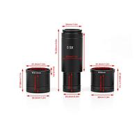Yinhing Adaptador de Montaje 0.5X C de 23,2 Mm a 30 30,5 Mm para Cámara CCD o Lente Ocular Digital Experiencia de Visualización Mejorada para Microscopía