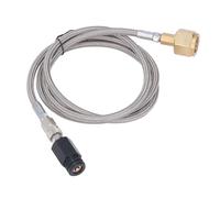 Yinhing Adaptador de Recarga de Refresco para Cilindro de CO2 Conector de Manguera de Acero Inoxidable de 60 Pulgadas para Fabricante de Refrescos Compatible con Tanques CGA320 Fácil Recarga con