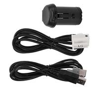 Yinhing Adaptador Estéreo Conector USB Juego de Cables de Conexión Reemplazo para 206 207 307 407 308 408 508 3008 4008 5008 y C2 C3 C4 C4L C6 Admite Formatos MP3 WMA WAV de
