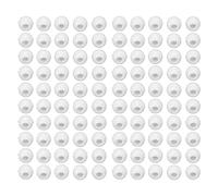 Yinhing Agujero Grande 12 Mm Cuentas para Trenzado de Cabello 100 Piezas Cuentas de Plástico para Rastas para Hombres y Mujeres Accesorio Elegante que No Se Oxida para Trenzas Decoración de Bodas