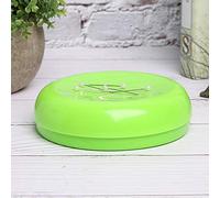 Yinhing Alfiler Magnético Redondo Porta Agujas de Coser de con Fuerte Almacenamiento Magnético Ideal para Coser a Mano Crochet y Suministros de Costura y Diseño Conveniente en (GREEN)