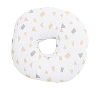 Yinhing Almohada Transpirable de Fibra de bambú con Orificio para Las Orejas con Diseño Lavable a Máquina para Personas Que Duermen de Lado y Boca Arriba Soporte Cervical Alineación (Escribe un)
