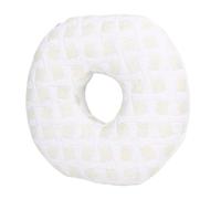 Yinhing Almohada Transpirable de Fibra de bambú con Orificio para Las Orejas con Diseño Lavable a Máquina para Personas Que Duermen de Lado y Boca Arriba Soporte Cervical Alineación (Tipo C)