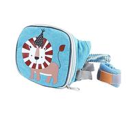 Yinhing Arnés de Correa para Mochila para Niños Pequeños, 1,5 M, 2 Pulgadas, Eslabón de Muñeca Perdido para Aventuras Al Aire Libre y Diseño Cómodo en Color Azul (BLUE)
