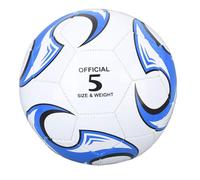 Yinhing Balón de Fútbol de PVC de Primera Calidad, Tamaño 5, para Competiciones Profesionales, Sesiones de Entrenamiento y Juegos Oficiales en Interiores y Exteriores, Diseño Amarillo Vibrante para